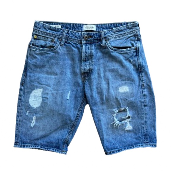 Jack And Jones Men’s Denim Shorts - Picture 1 of 6